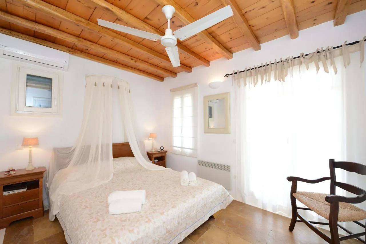 Authentic Seaview Luxury Pool Villa - Agrari Beach Mykonos Town