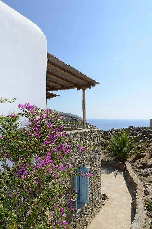 Mykonos Town Authentic Seaview Luxury Pool Villa - Agrari Beach Mykonos Town