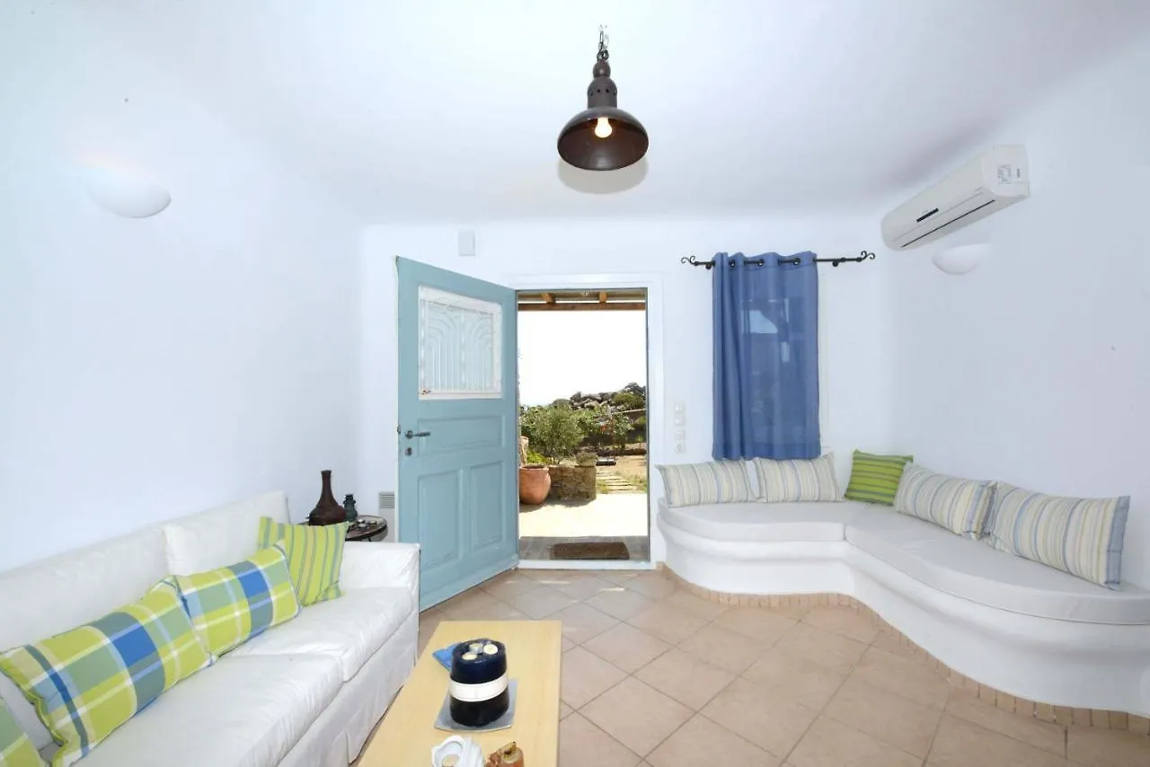 Mykonos Town Authentic Seaview Luxury Pool Villa - Agrari Beach