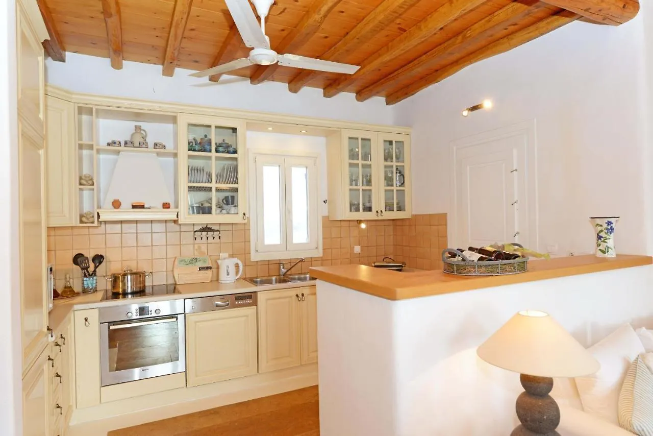 Mykonos Town Authentic Seaview Luxury Pool Villa - Agrari Beach
